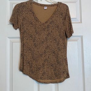 Cheetah top. Old navy. Size XS.